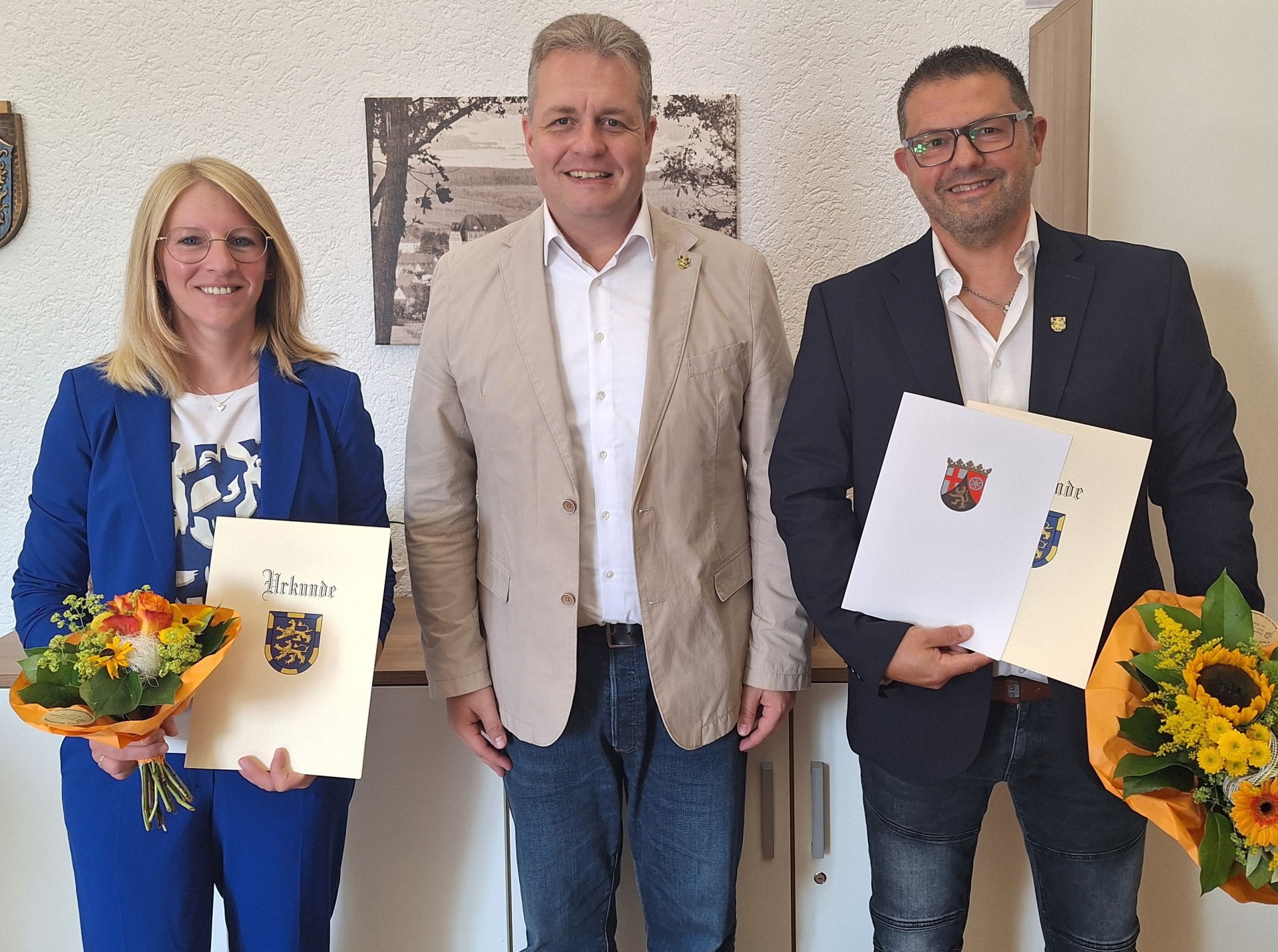 Dienstjubiläen bei der Verbandsgemeindeverwaltung