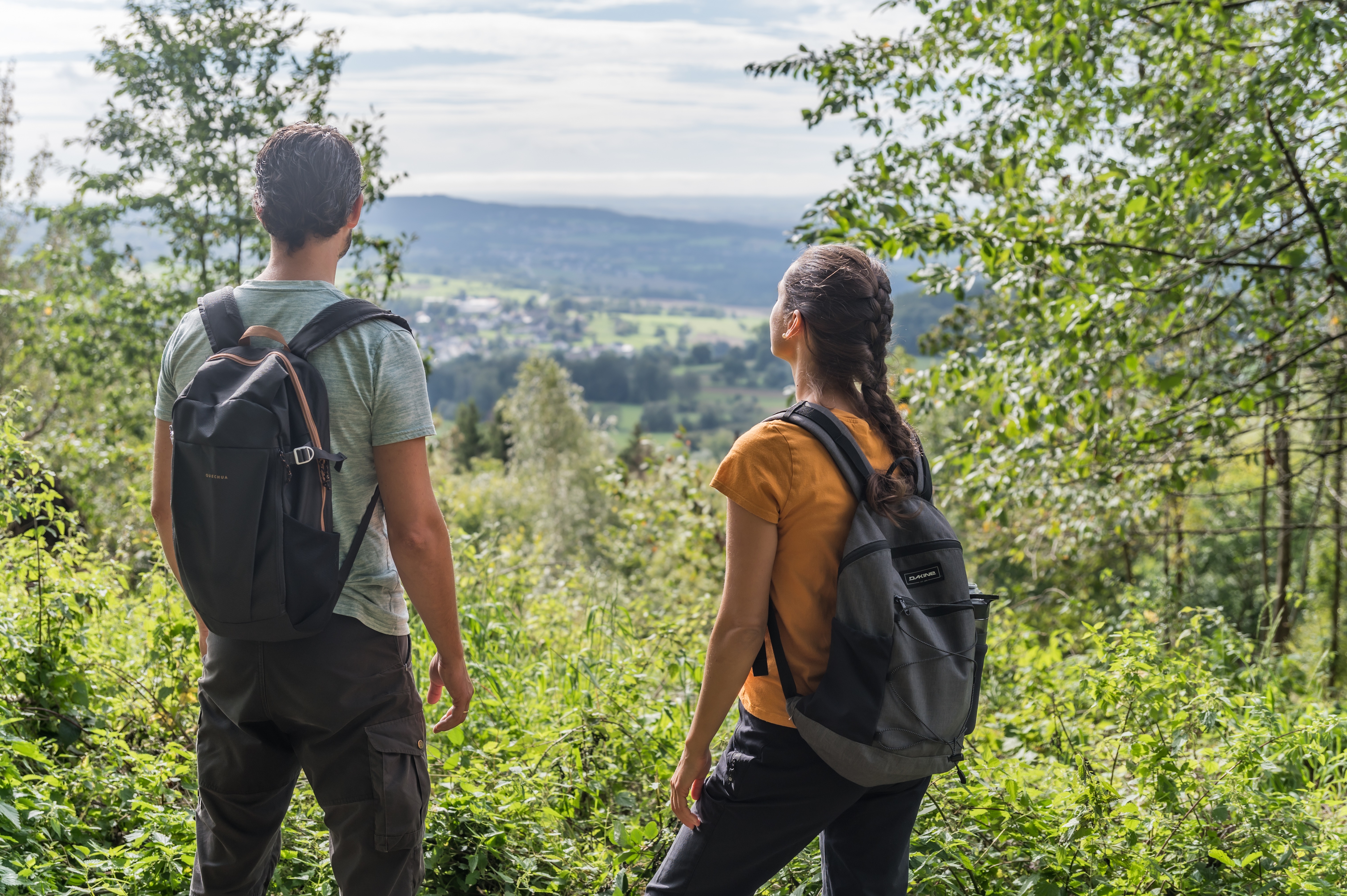 Wandern Wäller Tour Hohe Hahnscheid Ausblick Hessenblick