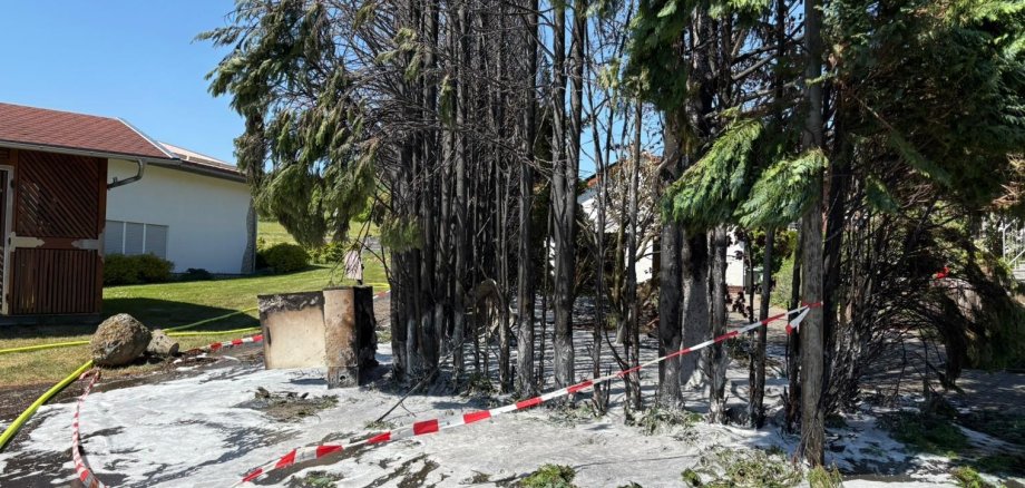 Brandschäden Außen